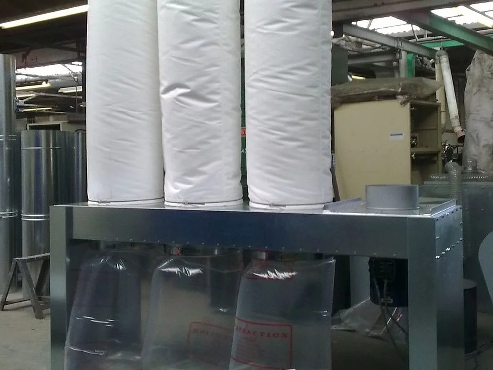 Large Bag Filters for Dust Collection and Extraction