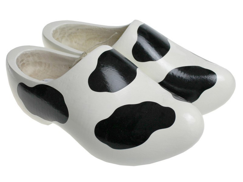 Cow Clogs Dutch Clogs