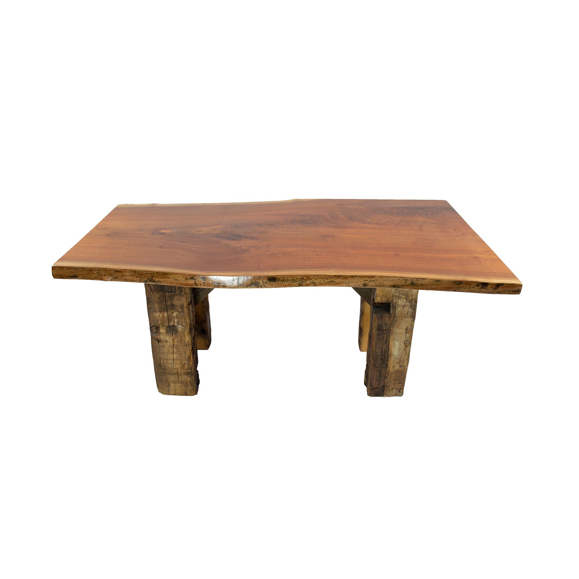 6 Table Walnut Barn Beam Base Dutch Country General Store