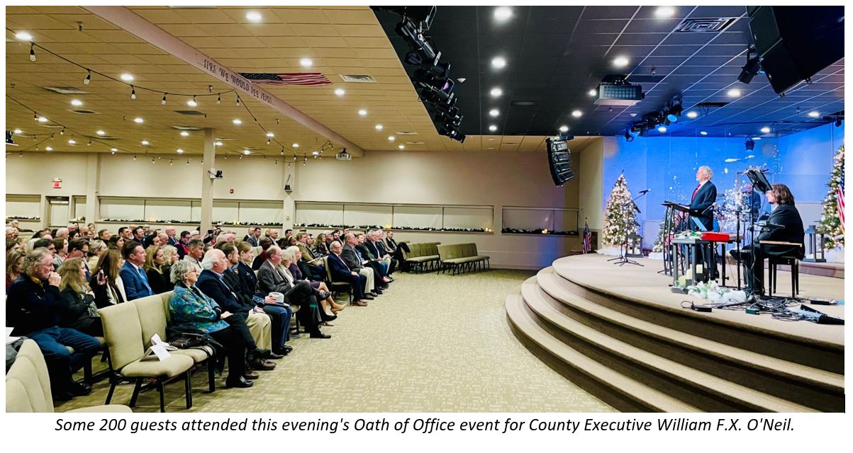 William F.X. O’Neil Sworn in as 8th Dutchess County Executive