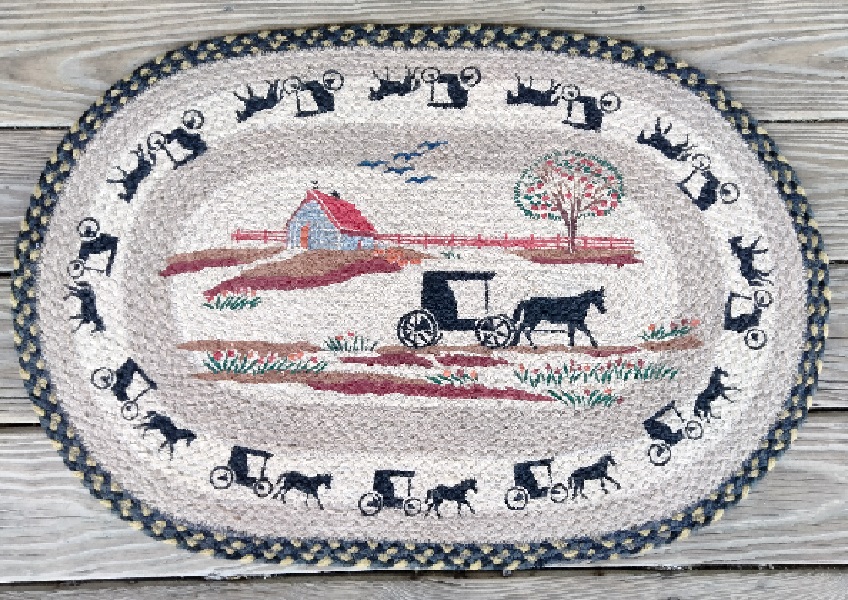 Braided Rugs Amish Country Ohio Two Birds Home