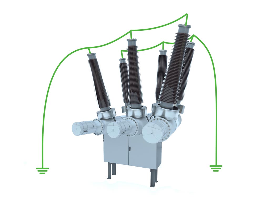 Measuring Dead Tank Circuit Breaker Operation Time DV Power