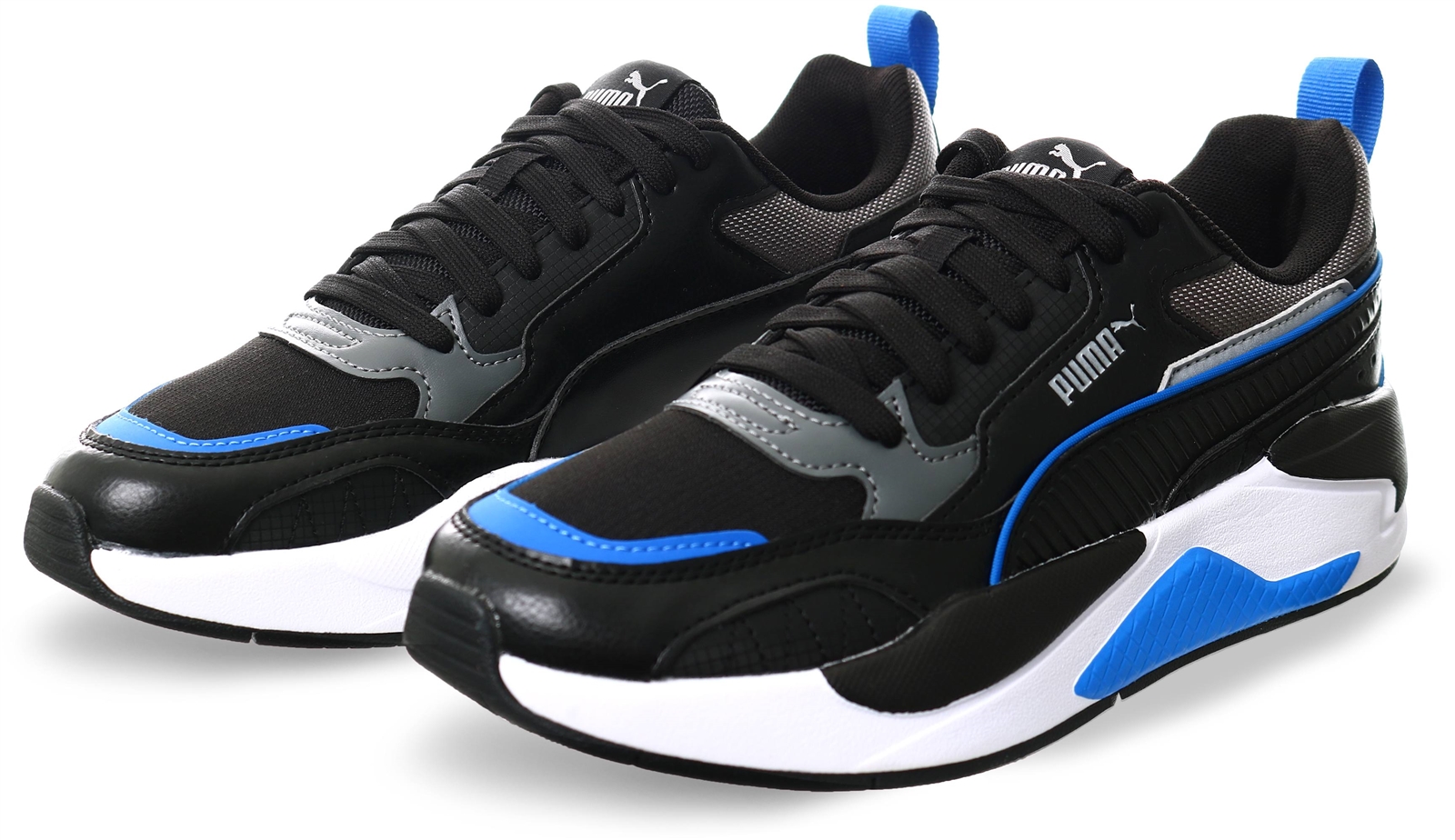 Puma Black XRay 2 Square Nightfall Junior Trainers Shop the latest