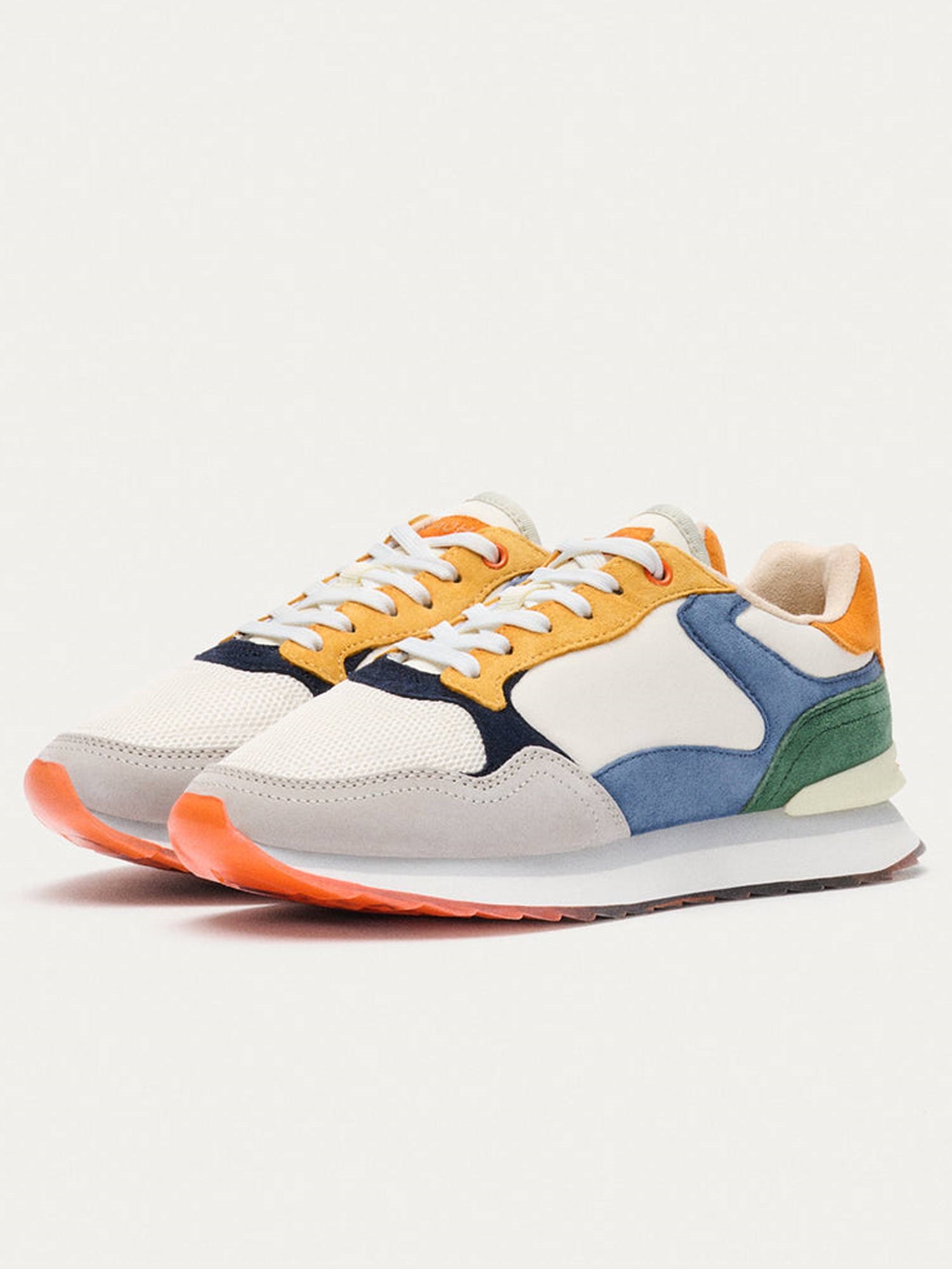 Hoff Grey/Blue/White Bangkok Trainers (Mens) Shop the latest fashion