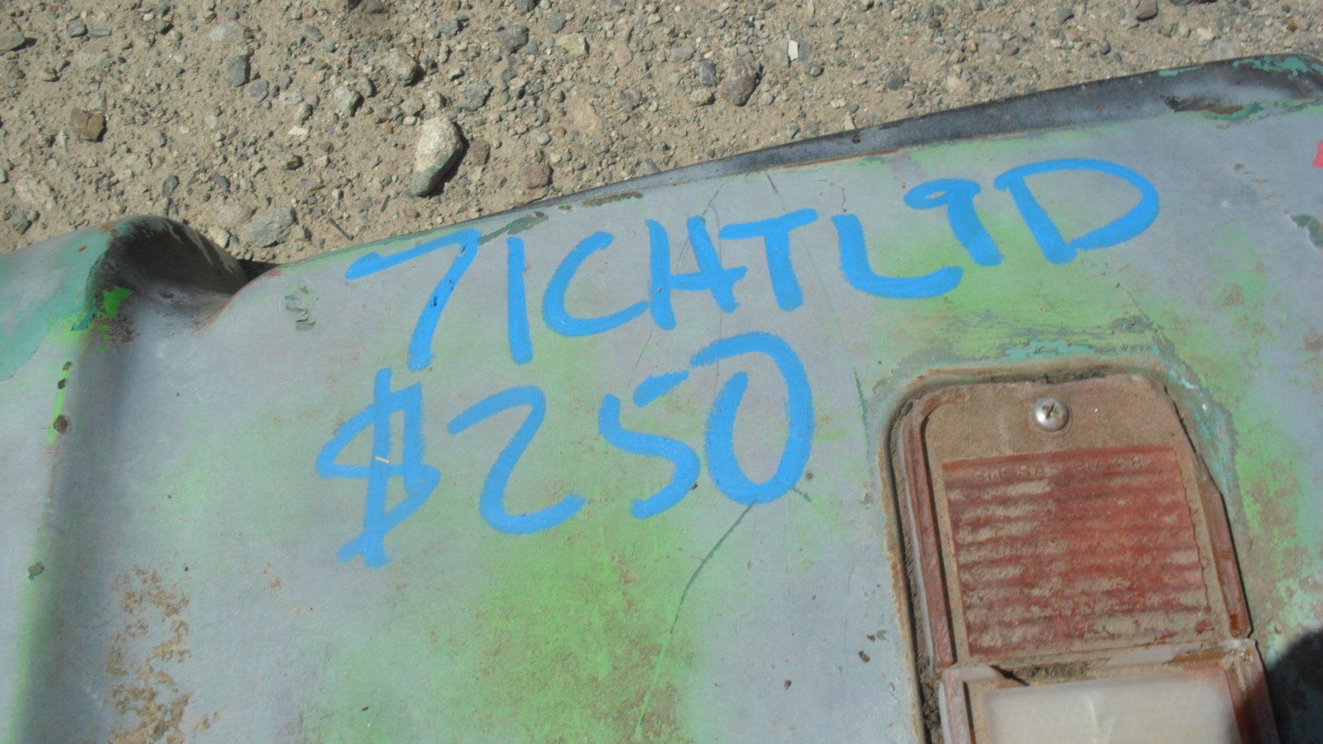 1971 Chevrolet Truck Left Fender (#71CHTLTD) | Desert Valley Auto Parts