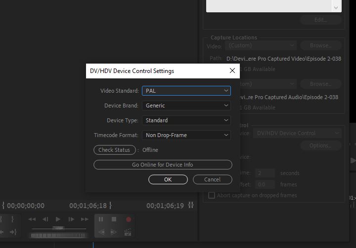 Capture with Premiere Pro & Blackmagic DVC Training