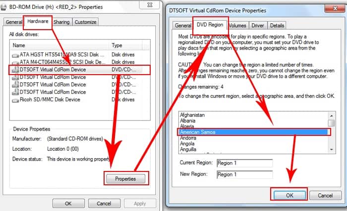 How to Unlock or Bypass DVD Region Codes?