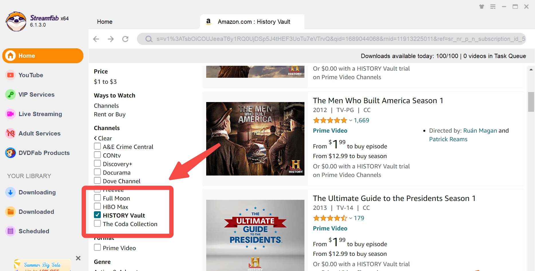Explore the Depths of History Vault Streaming All You Shall Know