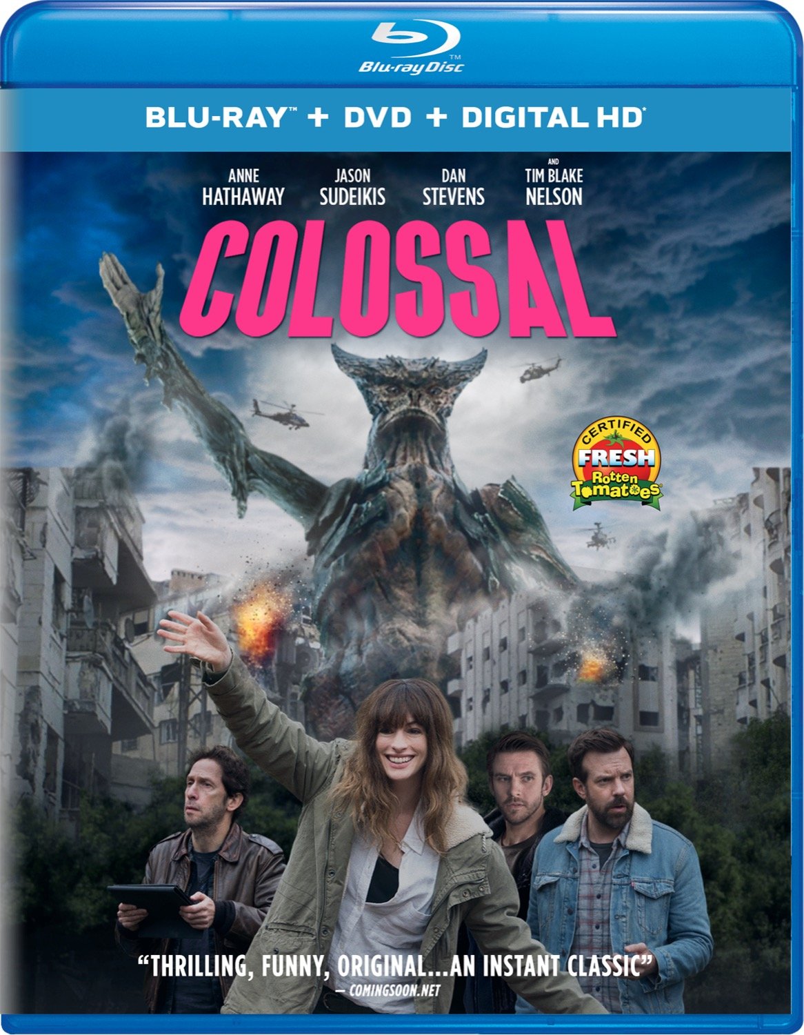 Colossal DVD Release Date August 1, 2017