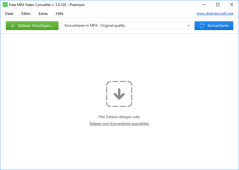 Video kostenlos konvertieren Free MP4 Video Converter