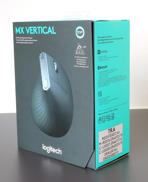Logitech MX Vertical mouse review DVHARDWARE