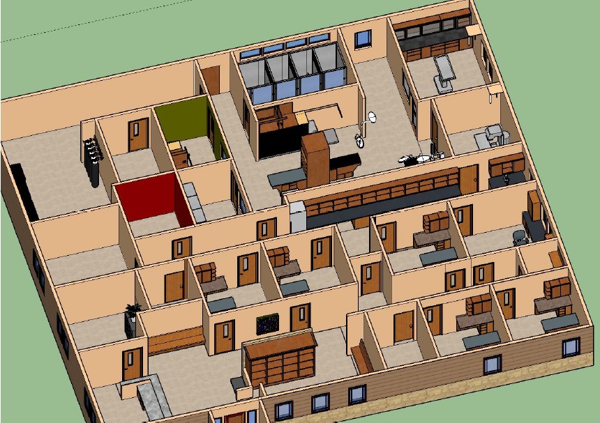 Large Animal Veterinary Clinic Floor Plans Floor Roma