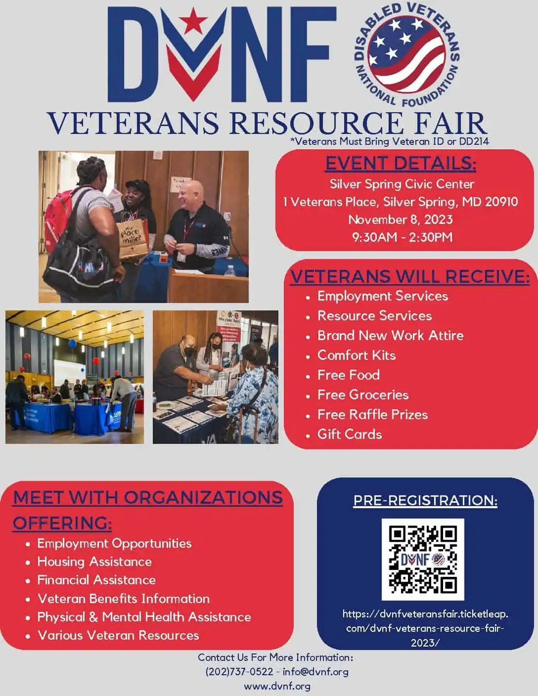 DVNF Resource Fair 2023 Disabled Veterans National Foundation