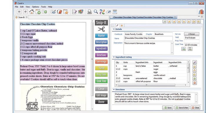 Recipe Keeper App for iPhone, iPad, Android, Windows.