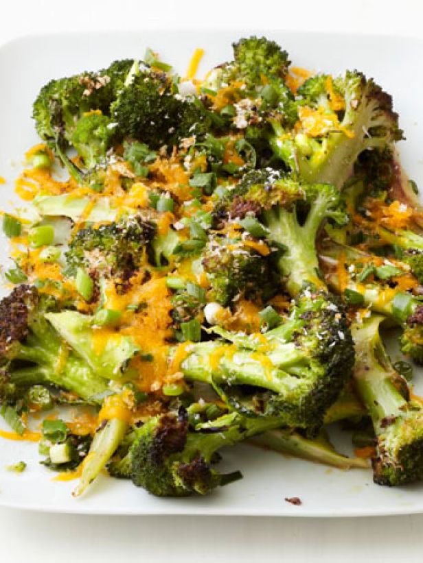Roasted Cheddar Broccoli