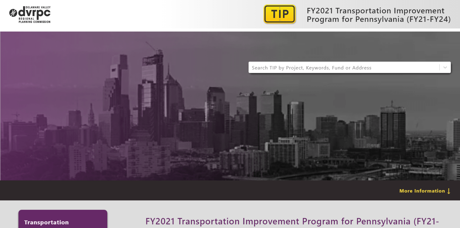 DVRPC > Transportation Improvement Program (TIP)