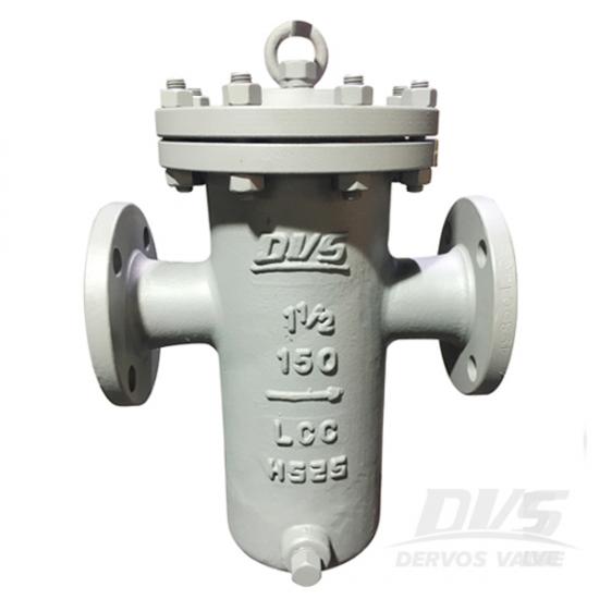 Cast Steel Basket Type Strainer 1.5 Inch 150LB Flanged,Strainer Valve