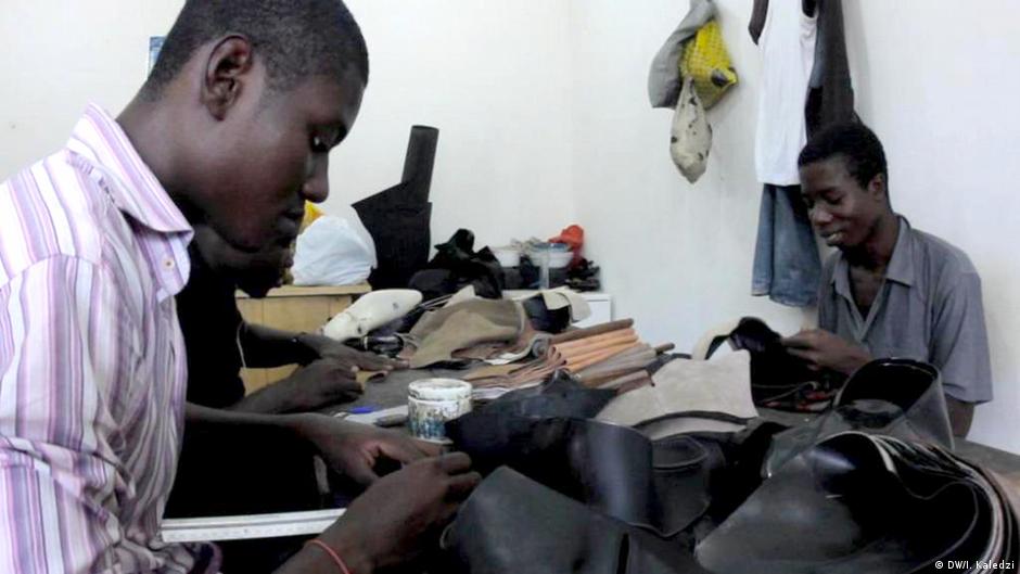 Sewing for success behind the scenes at Ghana′s Horseman Shoes
