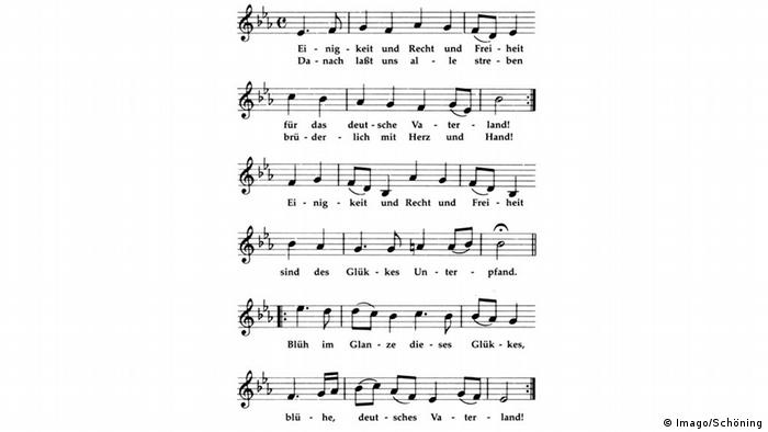 El himno alemÃ¡n cumple 175 aÃ±os Alemania DW 26.08.2016