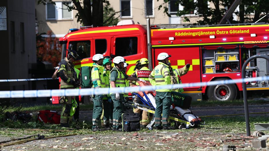 Sweden Several injured after explosion at apartment buildings in