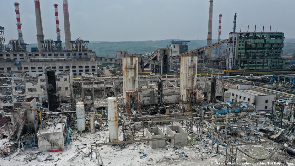 China gas factory blast kills at least 12 News DW 20.07.2019