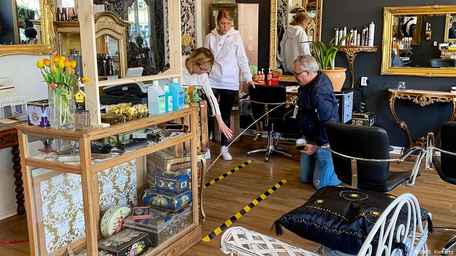 Germany′s hair salons set to open for business Germany News and in