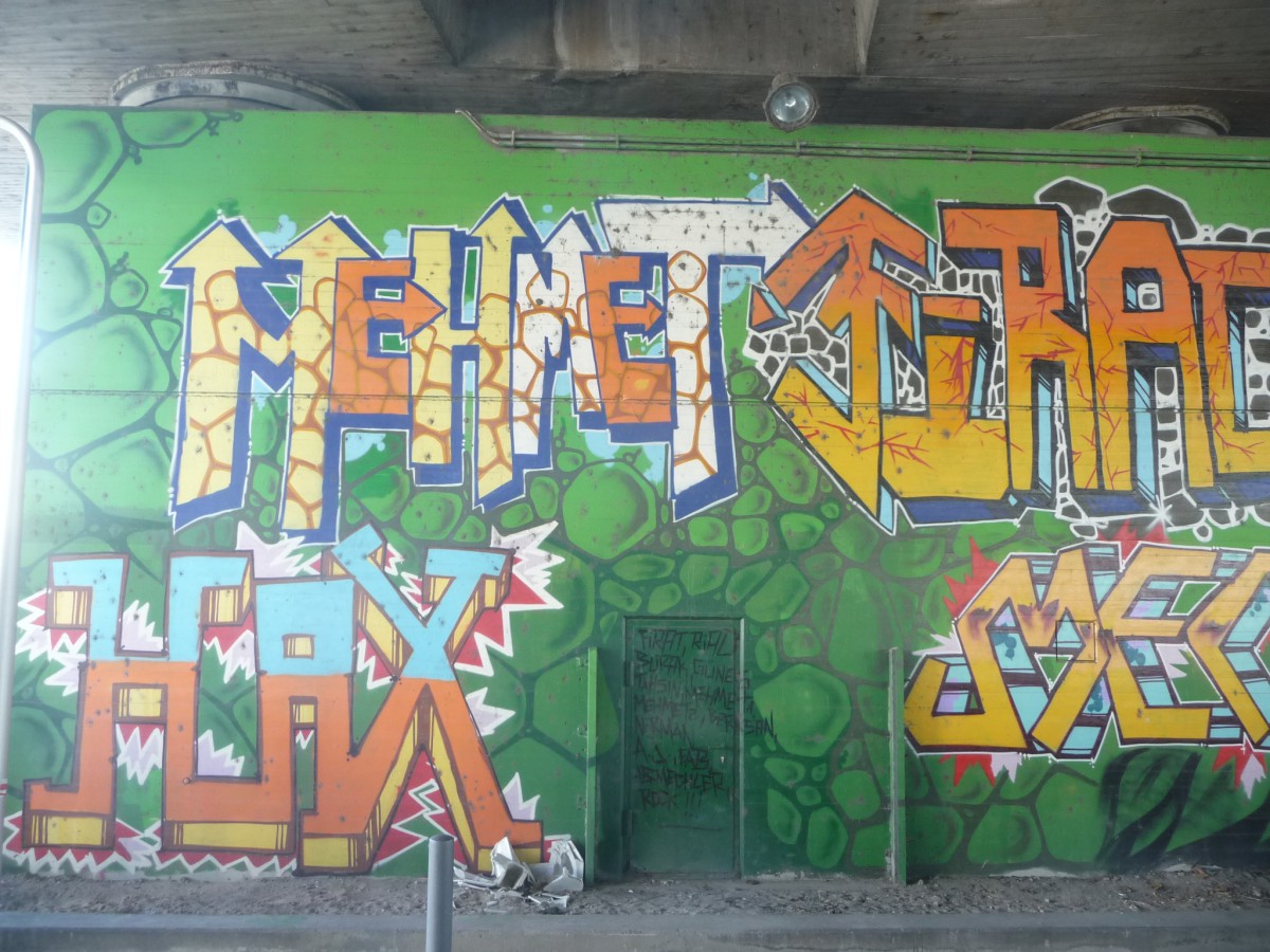 Graffiti Schreibung, Definition, Bedeutung, Etymologie, Synonyme