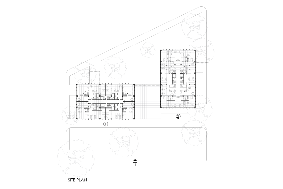 Lake Shore Drive Apartments DWG CAD Project Free Download