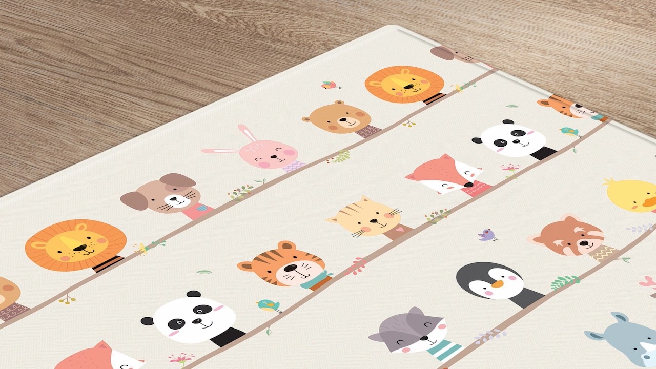 DWINGULER Playmat Animal Party (Medium) Dwinguler Play Mat