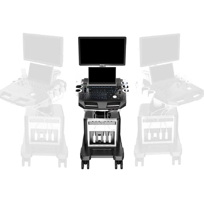 Modern Trolley Veterinary Ultrasound Machine