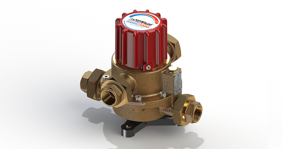 2000 steam & water mixing valve Dynafluid