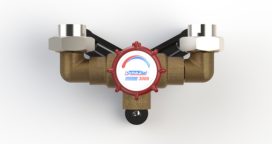 3000 hot and cold water mixer Dynafluid