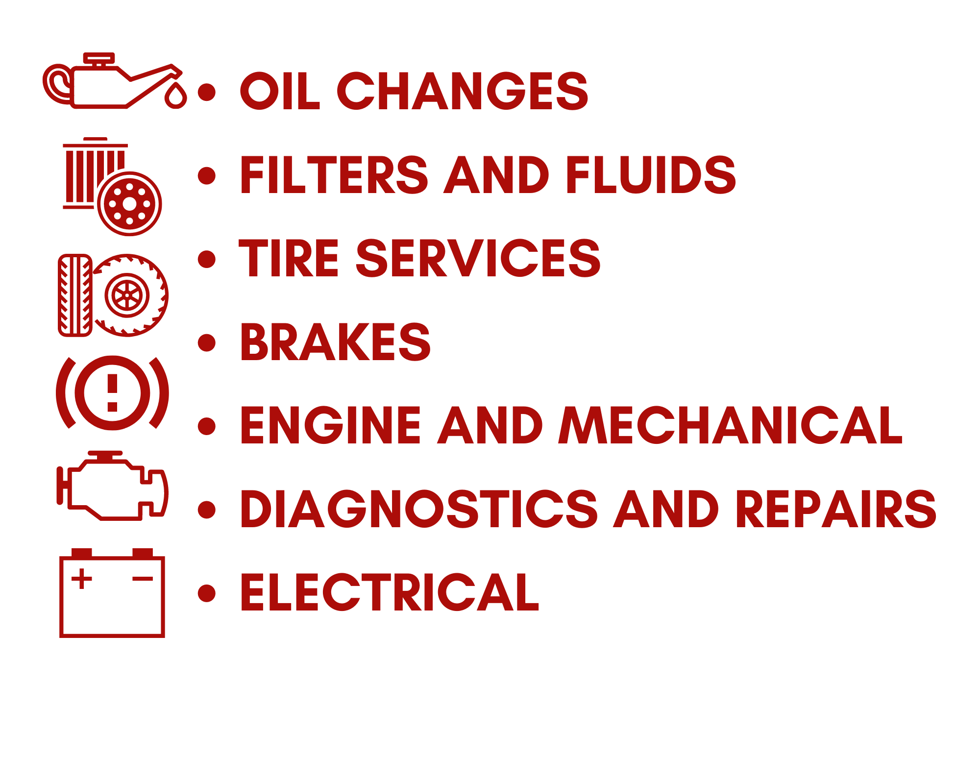 OUR SERVICES – Dynamic Auto Repair