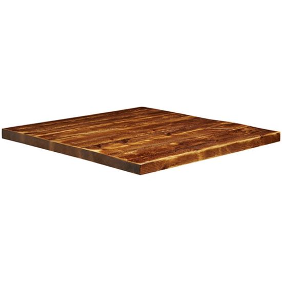 Rustic Pine Square Tops Dynamic Contract Furniture Table tops