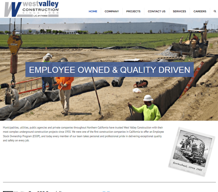 West Valley Construction Dynamic  Development