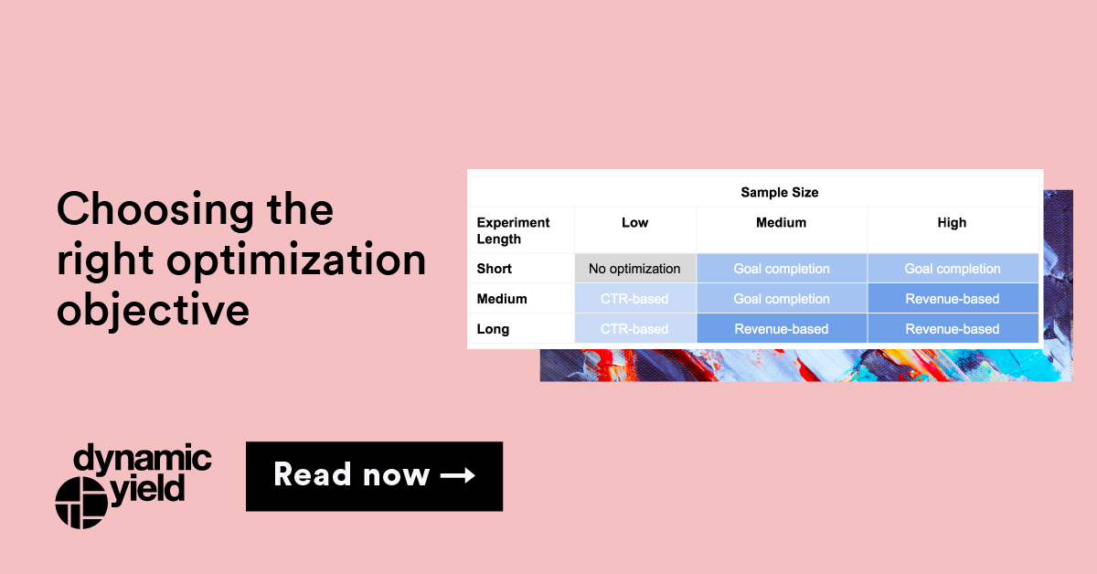 Choosing the Right Conversion Optimization Objective