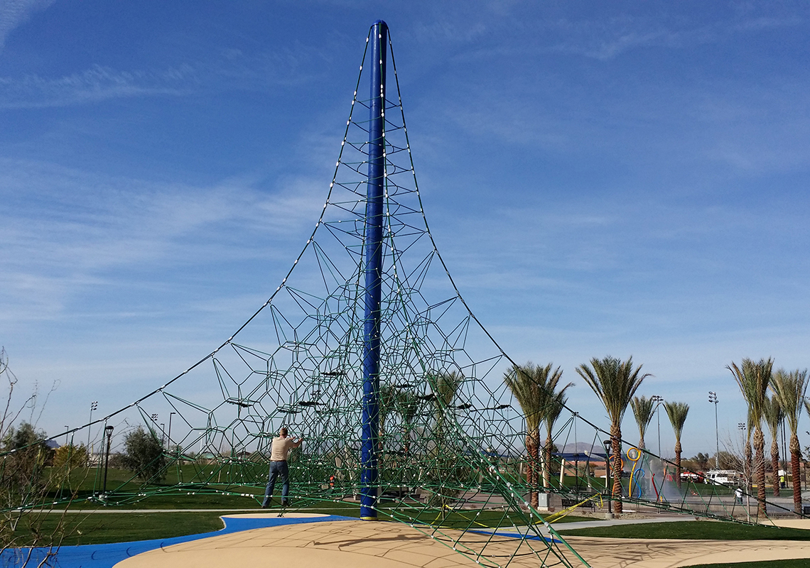 Understanding Climbing Net Fall Heights Dynamo Playgrounds