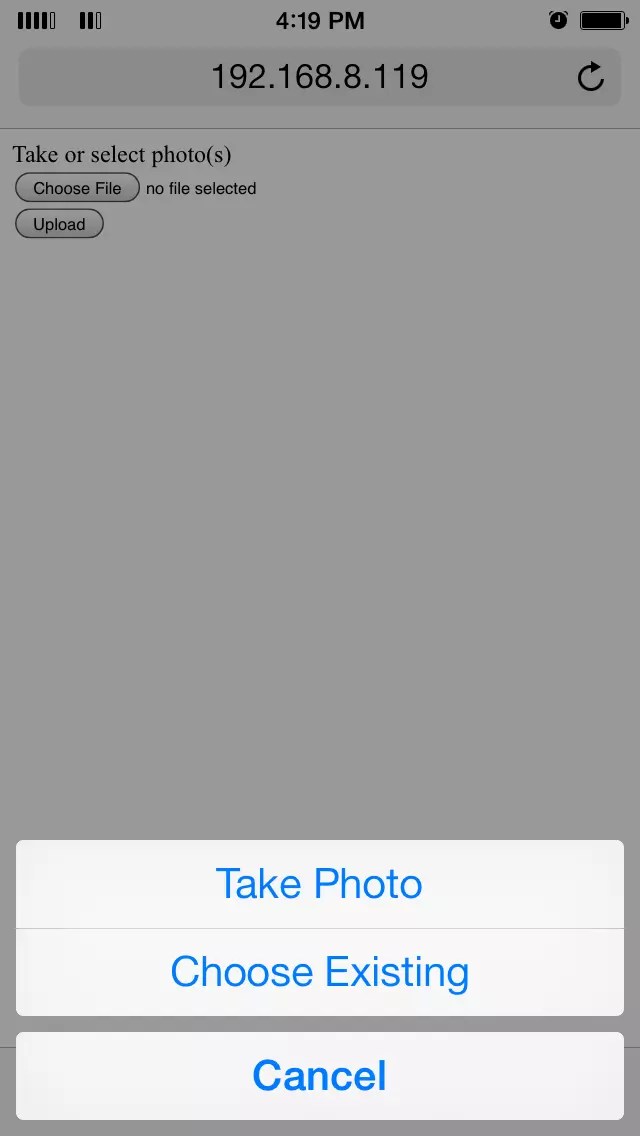 Take a Photo and Upload it on Mobile Phones with HTML5 Dynamsoft