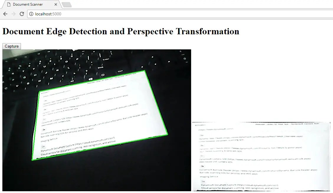How to Build  Document Scanner Using OpenCVPython Dynamsoft