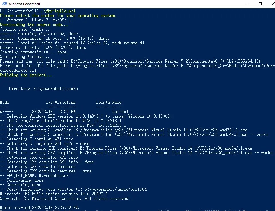 Using PowerShell Core on Windows, Linux and macOS Dynamsoft Developers