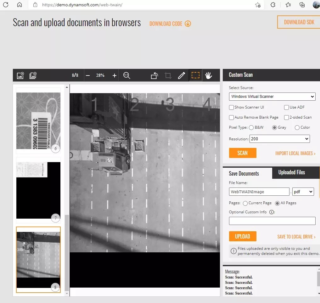 How to Build Windows Virtual Scanner and Feed Custom Images Dynamsoft