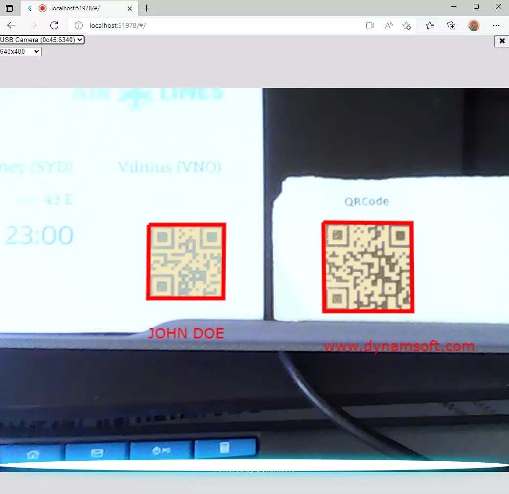 Javascript Barcode and QR Code Scanner javascriptbarcodeqrcodescanner