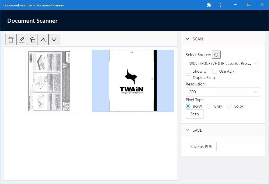 How to Build a Document Scanning Desktop App with Progressive  App (PWA) Support in Angular