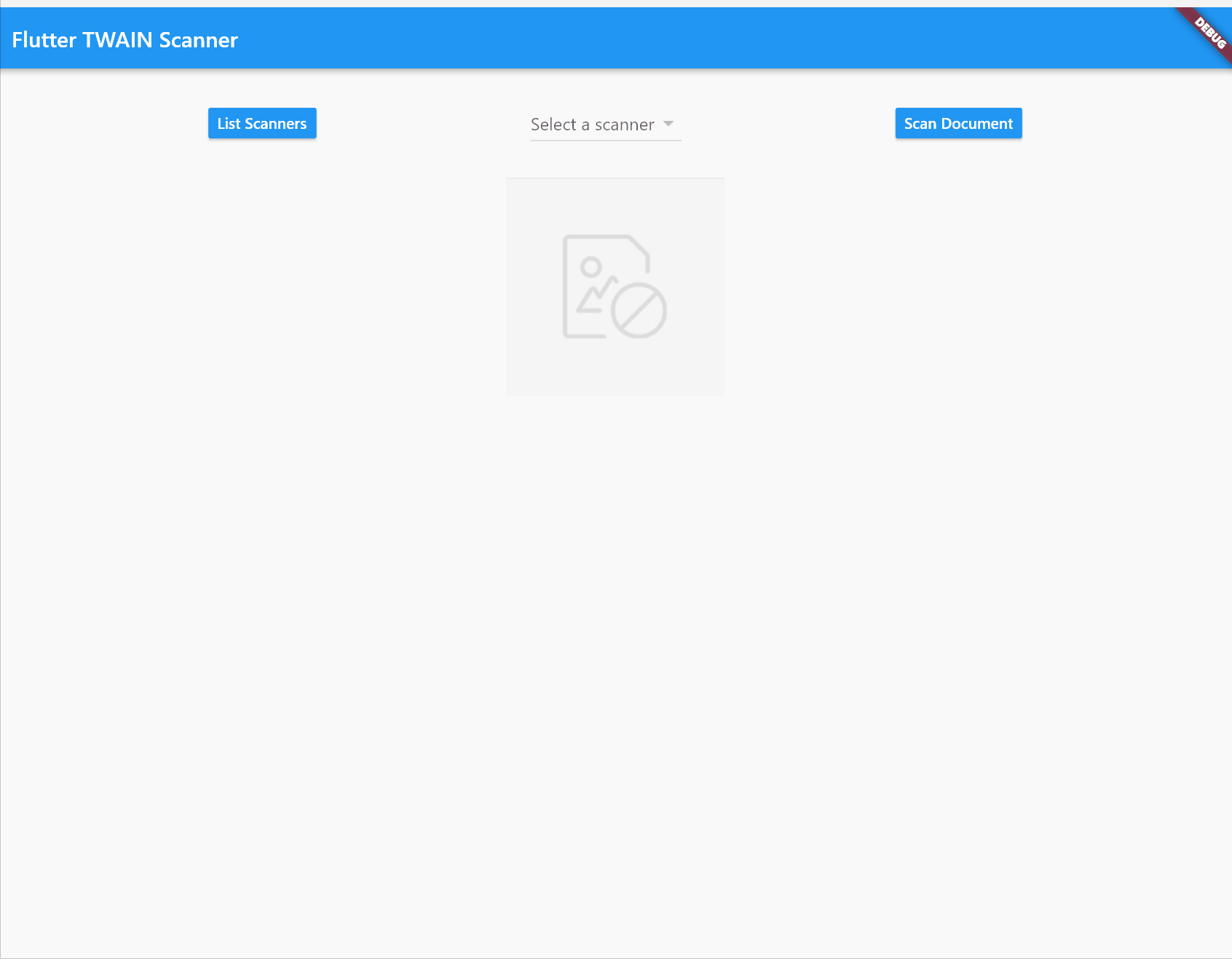 GitHub yushulx/flutter_twain_scanner