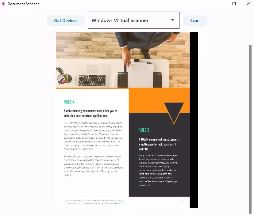 How to Scan Documents from TWAIN, WIA, SANE Compatible Scanners in