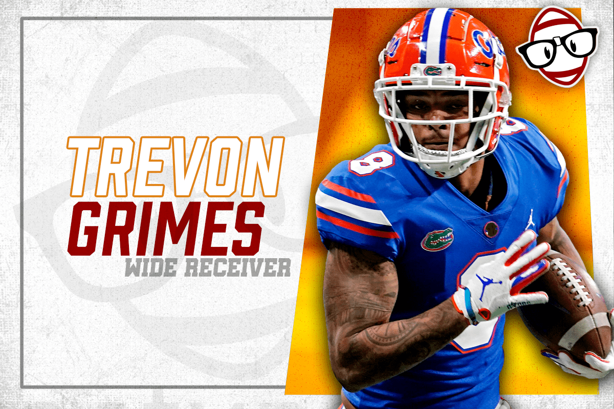 2021 Rookie Profile Trevon Grimes Wide Receiver Dynasty Nerds