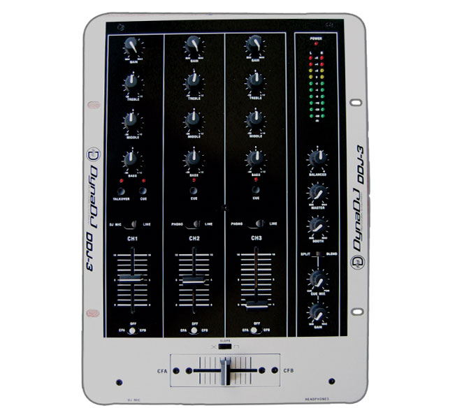 DynaTech DDJ DJ Mixer Series, DDJ3 & DDJ3USB