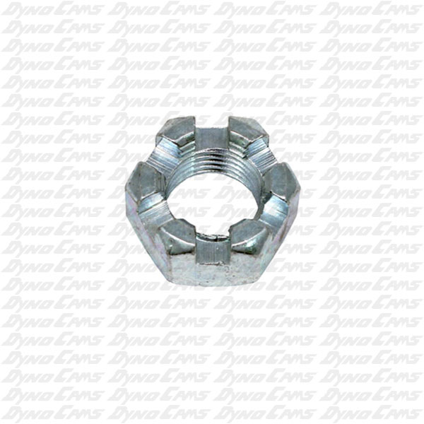 Racing Cams and Parts PRC 1/220 Jam Nut, Hex Slotted, Steel