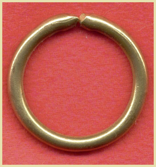 Authentic Solid Brass Carousel Rings