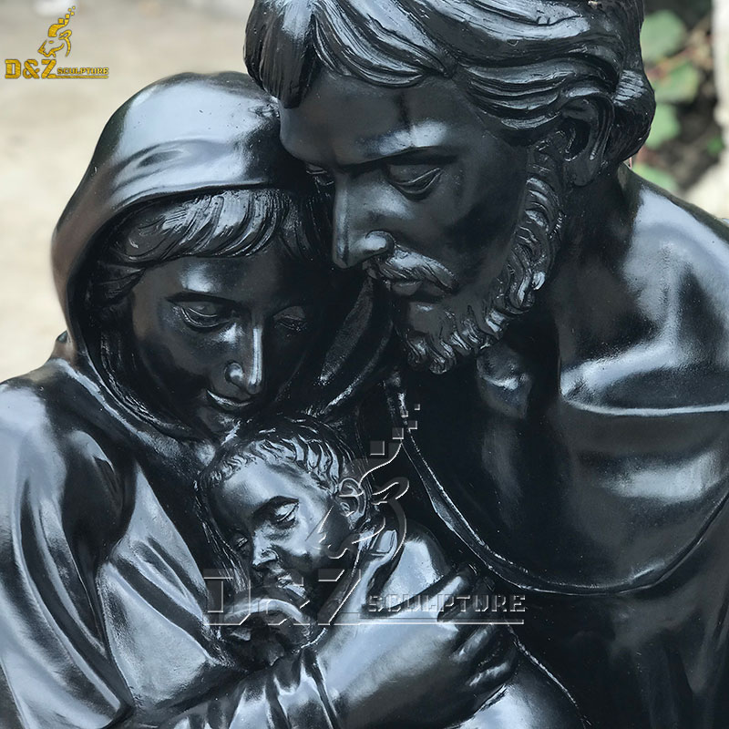 large holy family outdoor garden statue for sale